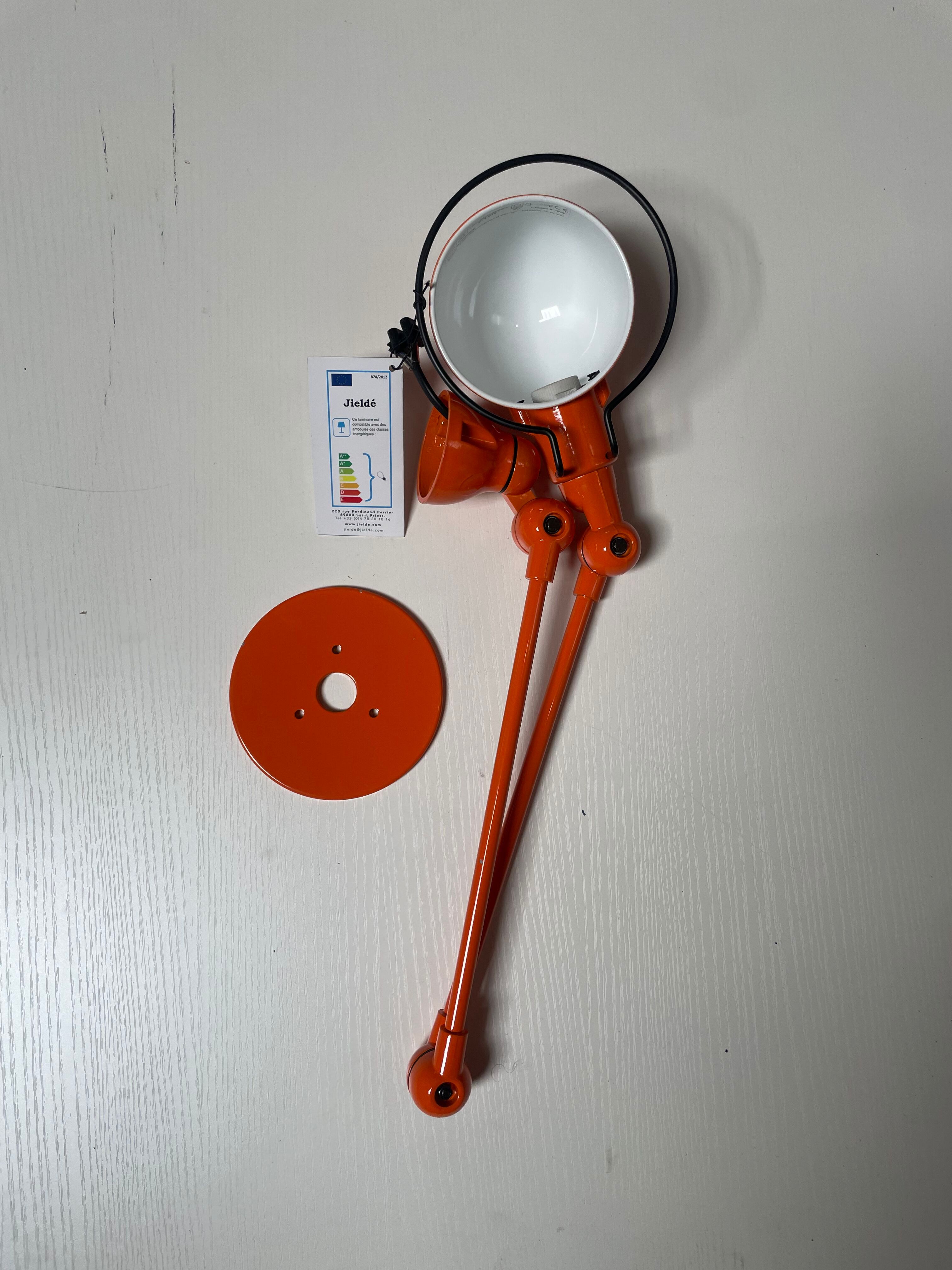 Orange Signal SI331 Wall Lamp by Jielde Lamps